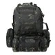 Рюкзак со съемными подсумками 50L Molle Assault Tactical Black Multicam